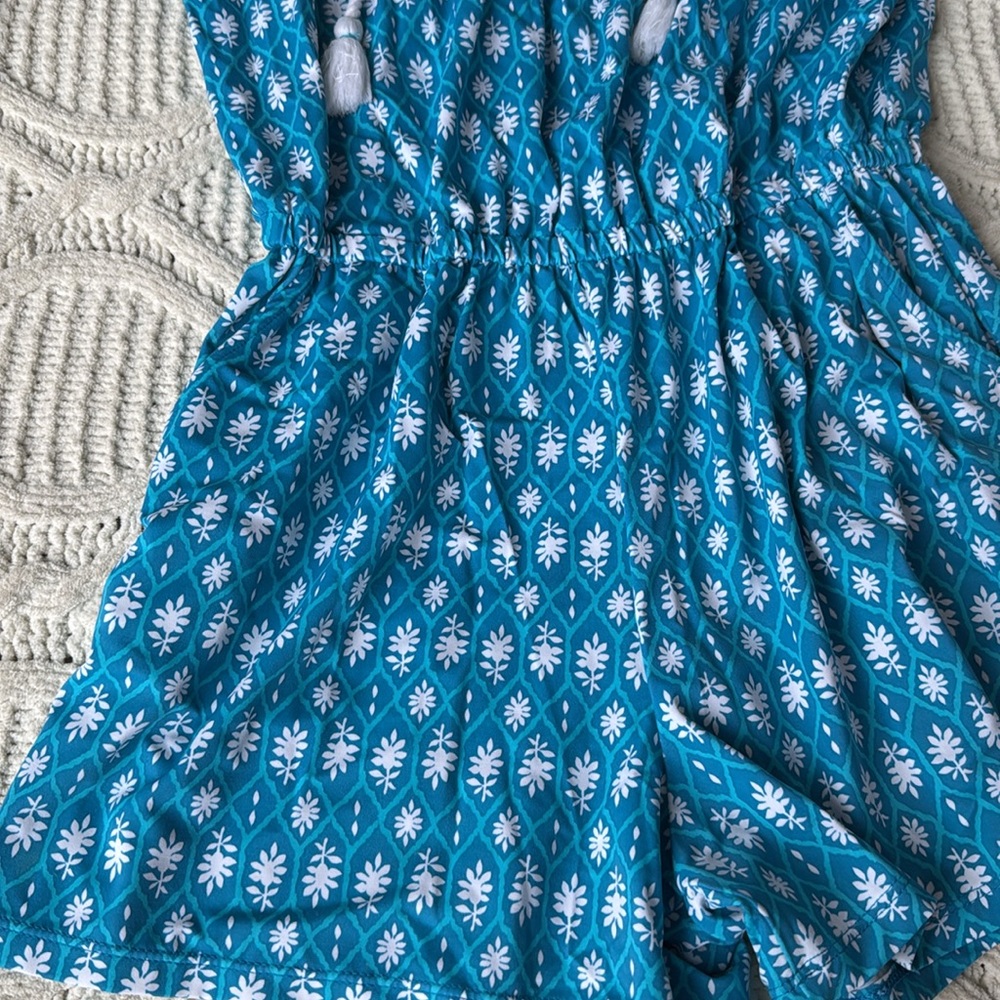 Cabana life blue size small romper - Picture 4 of 4